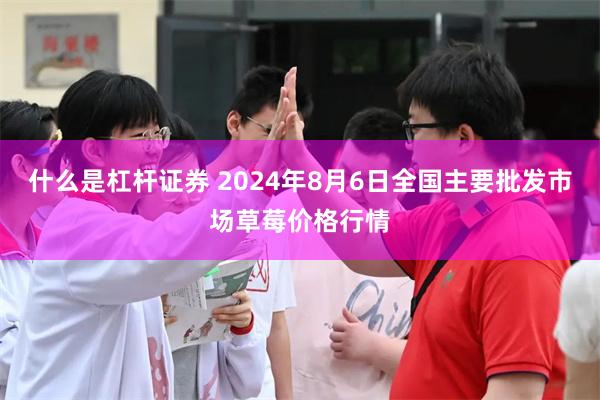 什么是杠杆证券 2024年8月6日全国主要批发市场草莓价格行情