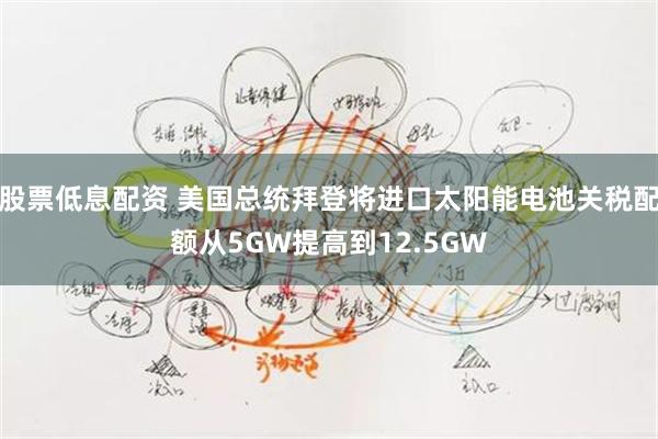 股票低息配资 美国总统拜登将进口太阳能电池关税配额从5GW提高到12.5GW