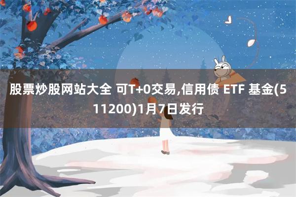 股票炒股网站大全 可T+0交易,信用债 ETF 基金(511200)1月7日发行